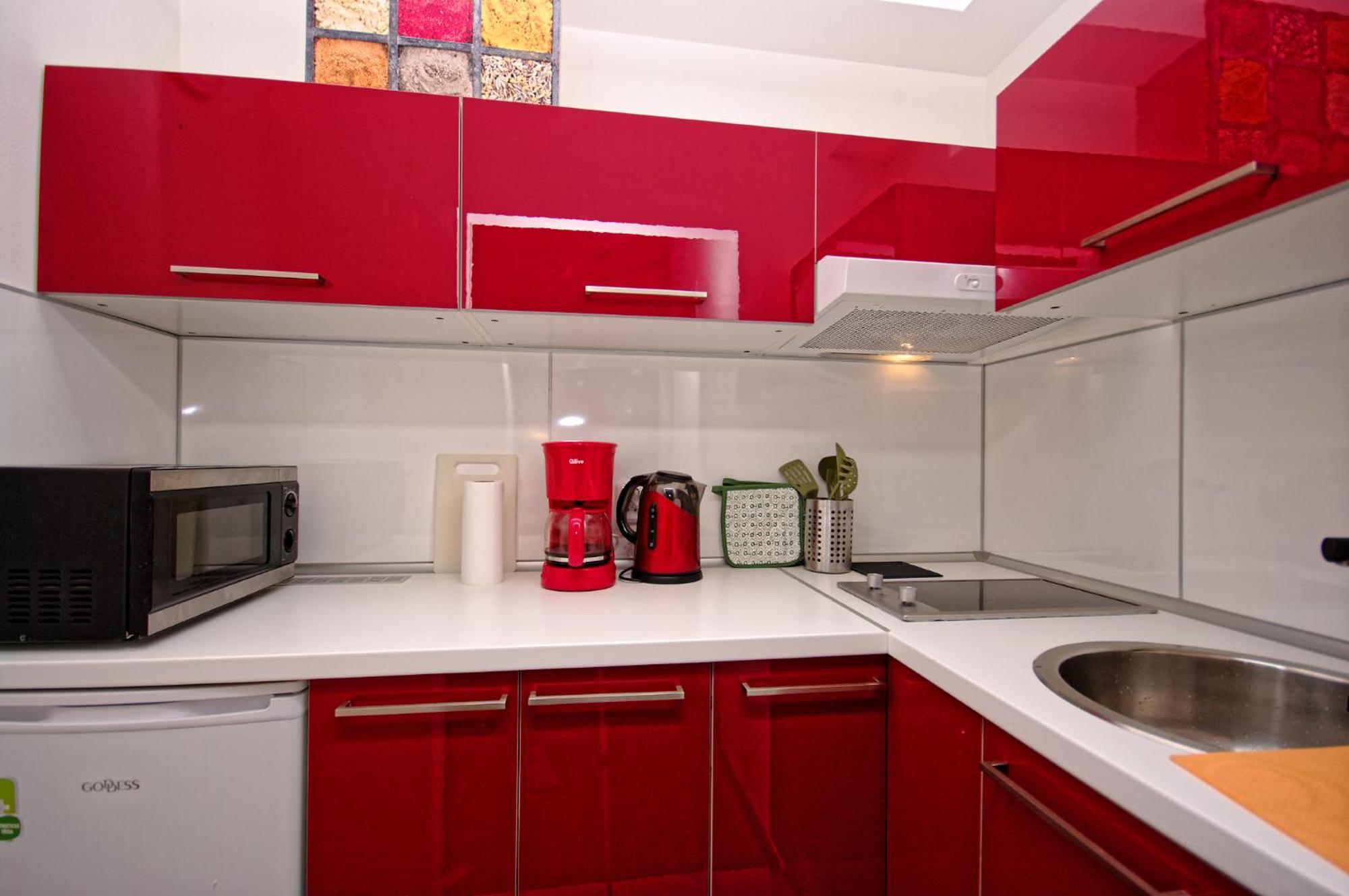 Apartment For Two Guests With Kitchen And Terrace